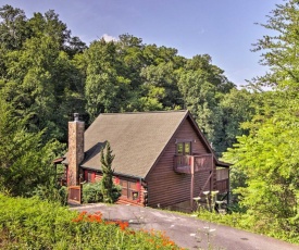 Sevierville Resort Cabin with Patio, Porch and Hot Tub!