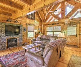 Smoky Mtn Family Cabin with Mtn Views, Deck, and Grill!