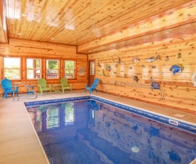SmokyStays Indoor Pool Cabin