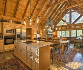Upscale Sevierville Cabin with Deck, Hot Tub and Games!