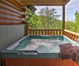 Upscale Sevierville Cabin with Hot Tub and 3 Decks!