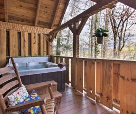 Honey Bear Pause Rural Escape with Porch and Hot Tub!