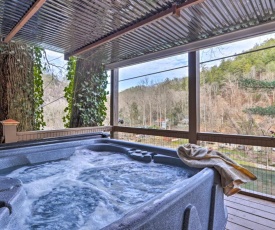 Serene Riverfront Hideaway, 3 Mi to Caverns!