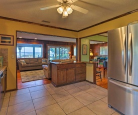 Waterfront Baisdens Bluff Home with Dock and Views!