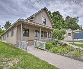 Cedar Home with Fire Pit and Grill about 3 Mi to Lakes
