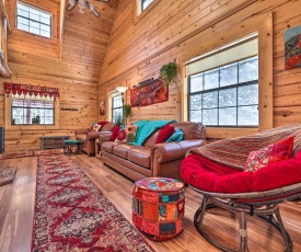Rustic Duck Creek Village Cabin with Fire Pit!