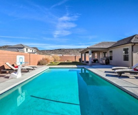 Hurricane Home with Private Pool, Mtn Views!