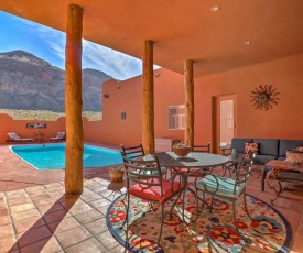 Pueblo House with Pool in Shadows of Zion Natl Park