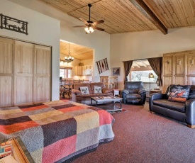 5-Acre Moab Studio with BBQ and Stunning Mtn Views