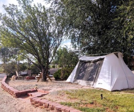 FunStays Glamping Setup Tent in RV Park #1 OK-T1