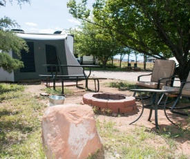 FunStays Glamping Setup Tent in RV Park #3 OK-T3