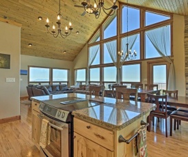 Private Hilltop Home with Expansive View and Grill