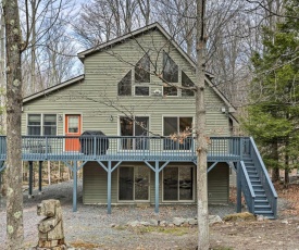 Peaceful Poconos Cabin with Lake Access and Views