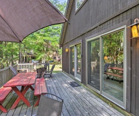 Lake Harmony House with Deck and Big Boulder Views