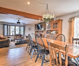 Updated and Private Lake Harmony Home with Large Deck!