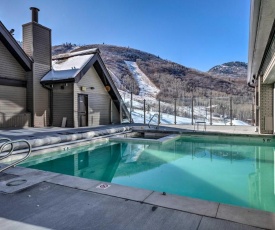Ski-In and Ski-Out Resort Condo with Gas Fireplace!