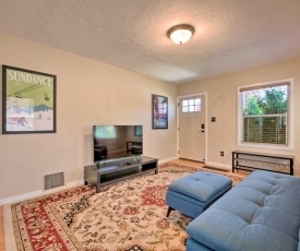 Modern, Pet-Friendly SLC Townhome with Fire Pit