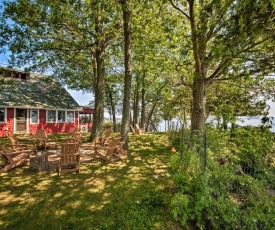 Rustic Lake House on Lake Champlains Barney Point