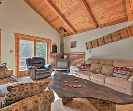 Remote Cabin with Fire Pit 3 Miles to Stowe Mtn!