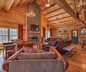 Cabin with Climbing Wall and Game Room, 5 Mi to Mt Snow