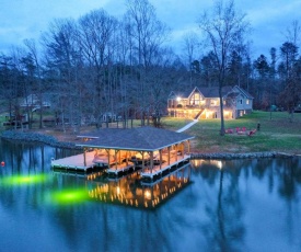 Lake Anna Waterfront Home with 2 Acres and Covered Dock