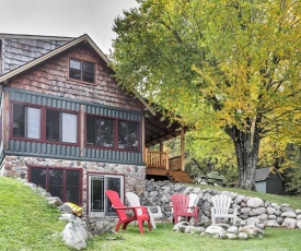 Lakefront Mercer Cabin with 2 Lofts, Fire Pit and Porch